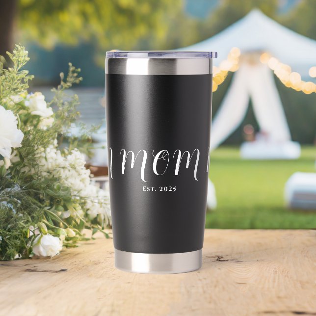 Mum Established New Mum Gift Insulated Tumbler (Wedding)