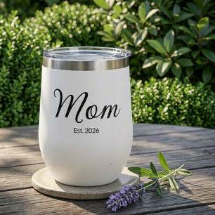 Mum Established New Mum Gift Insulated Tumbler