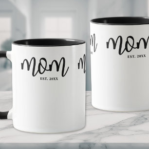Mum Established New Mum Gift Mug