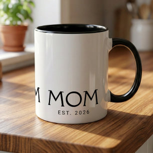 Mum Established New Mum Gift Mug