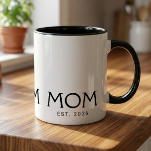 Mum Established New Mum Gift Mug