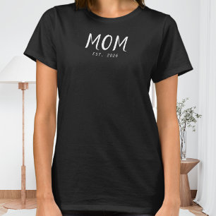 Mum Established New Mum Gift T-Shirt