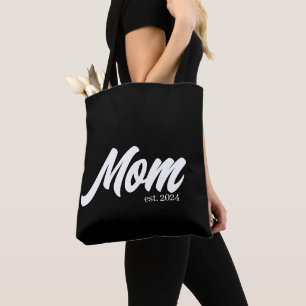 Mum Established New Mum Gift Tote Bag