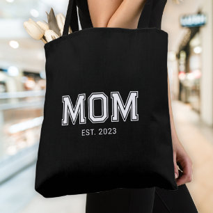 Mum Established New Mum Gift Tote Bag