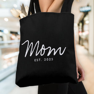 Mum Established New Mum Gift Tote Bag