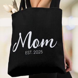 Mum Established New Mum Gift Tote Bag