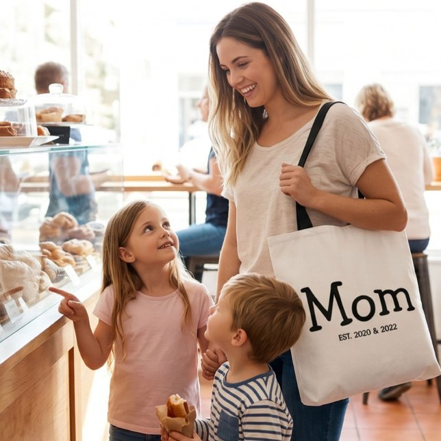 Mum Established New Mum Gift Tote Bag (Creator Uploaded)