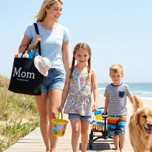 Mum Established New Mum Gift Tote Bag