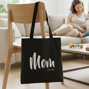 Mum Established New Mum Gift Tote Bag