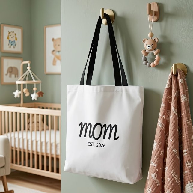 Mum Established New Mum Gift Tote Bag (Creator Uploaded)