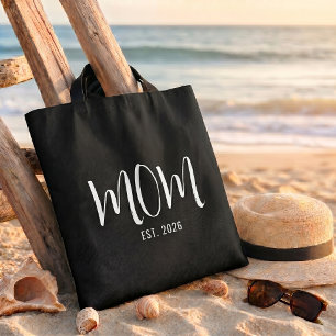 Mum Established New Mum Gift Tote Bag