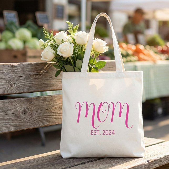 Mum Established New Mum Gift Tote Bag (Creator Uploaded)
