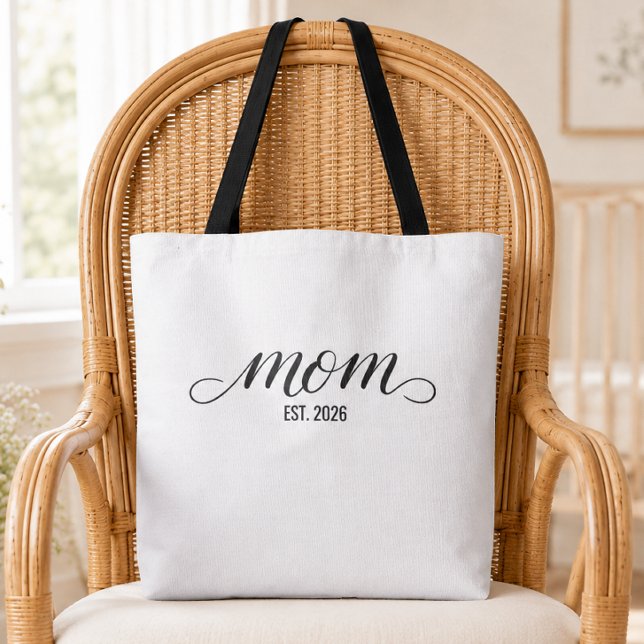 Mum Established New Mum Gift Tote Bag (Creator Uploaded)