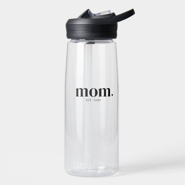 Mum Established New Mum Gift  Water Bottle (Left)