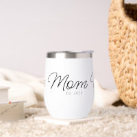 Mum Established New Mum Script Font Gift