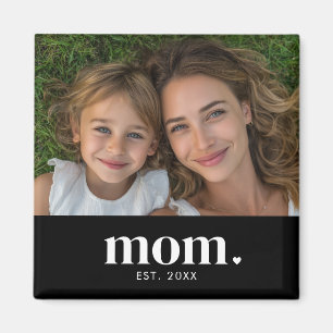 Mum Established Photo Gift Magnet