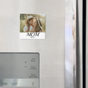 Mum Established Photo Gift  Magnet