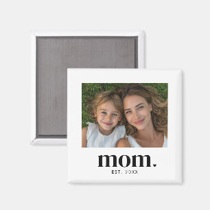 Mum Established Photo Gift  Magnet