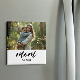 Mum Established Photo Gift  Magnet