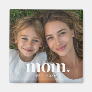 Mum Established Photo Gift  Magnet