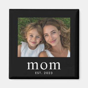 Mum Established Photo Gift Magnet