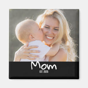 Mum Established Photo Magnet
