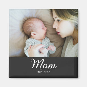 Mum Established Photo Mother’s Day Magnet