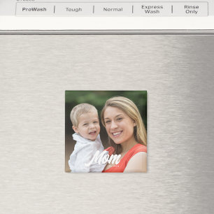 Mum Established Photo Mother's Day Magnet
