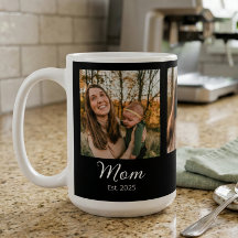 Mum Established Script Black 3 Photo