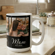Mum Established Script Black 3 Photo