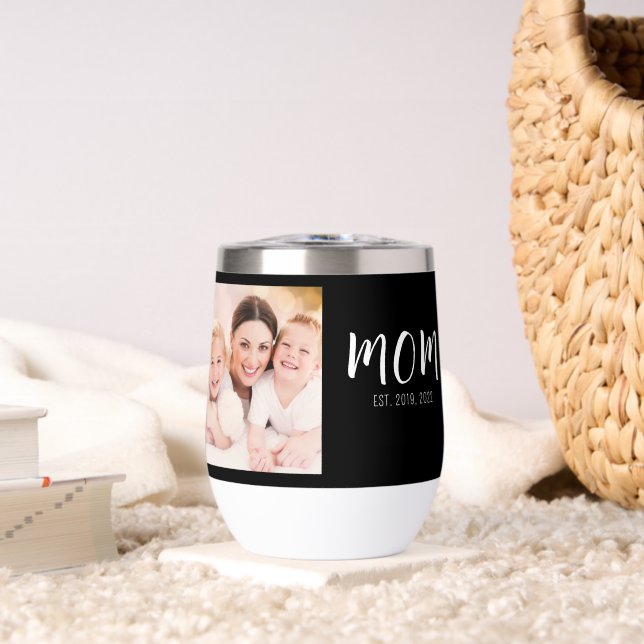 Mum Established Script Black Photo (Living Room (Rotated))