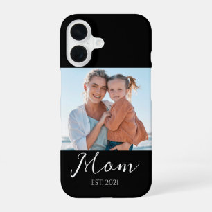 Mum Established Script Photo Case-Mate iPhone 16 Case