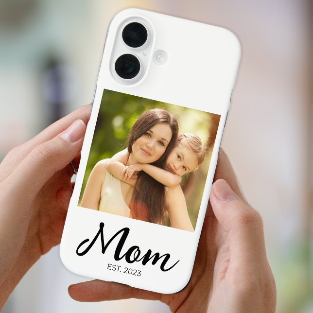Mum Established Script Photo  Case-Mate iPhone Case (Creator Uploaded)