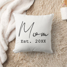 Mum Established Simple Elegant Script New Mum