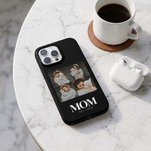 Mum Established White Typography 3 Photo iPhone 16 Pro Max Case