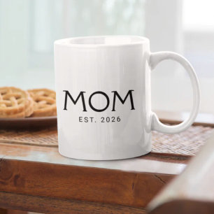 Mum Established Year New Mum Gift Coffee Mug