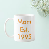 Mum Established Year Personalised