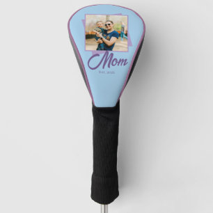 Mum Established Year with Photo Golf Head Cover