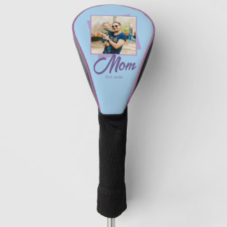 Mum Established Year with Photo Golf Head Cover