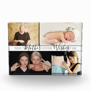 Mum Everyone Wants Loving Photo Paperweight Block