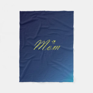 mum fleece blanket