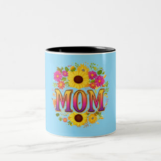 Mum Floral Mug – Coffee Cup Gift