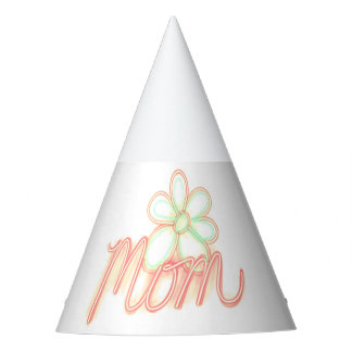 Mum Flower Art Party Hat