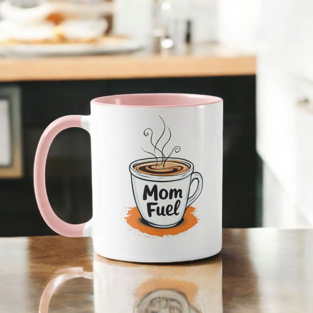 Mum Fuel | Coffee Moms Gift | Funny Mother's Day Mug (Creator Uploaded)