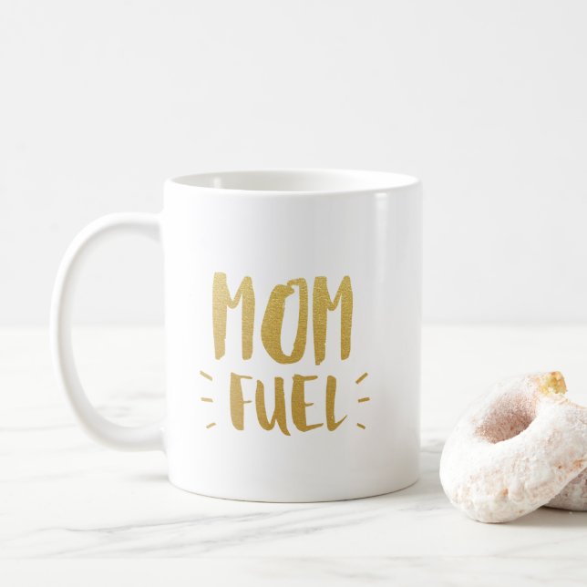 Mum Fuel Coffee Mug (With Donut)