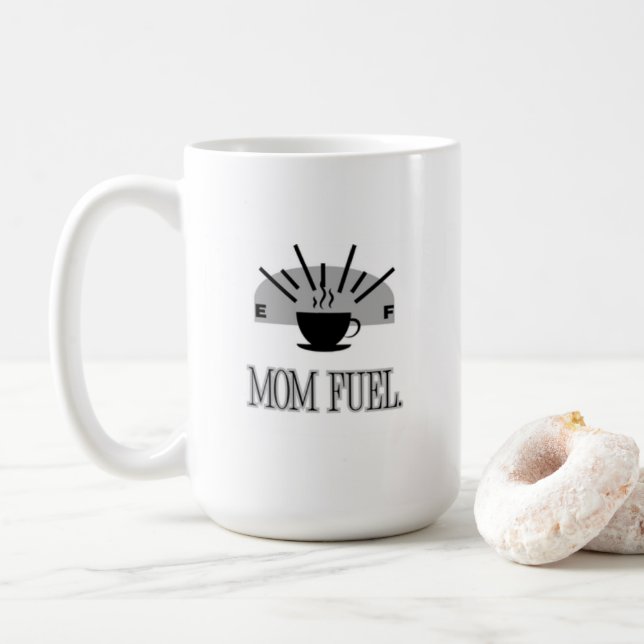 mum fuel. coffee mug (With Donut)