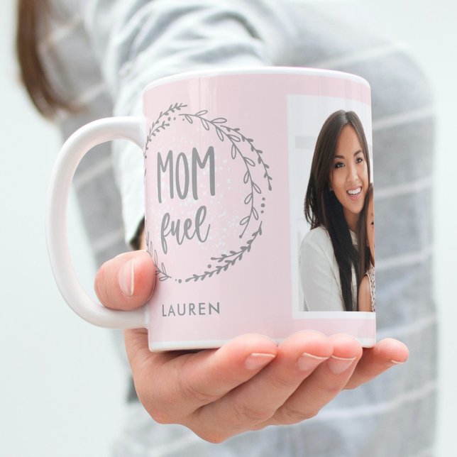 Mum Fuel EDITABLE COLOR Custom Photo Mug (Creator Uploaded)