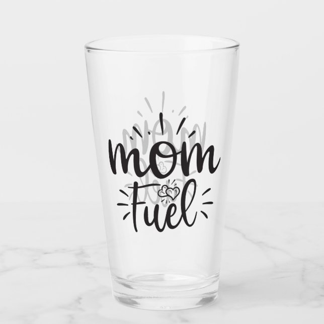 Mum Fuel Glass (Front)