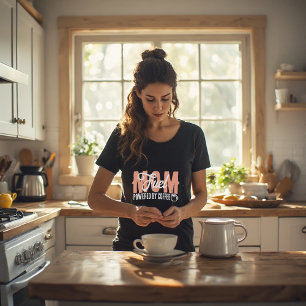 Mum Fuel – Powered by Coffee Funny Mum Mug Tri-Blend Shirt