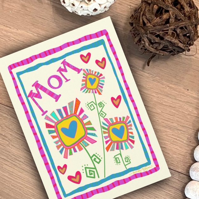 Mum Fun Flowers Pretty Mother Inspirivity Card (Creator Uploaded)